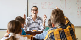 For beginning teachers, decide what you value and support students as individuals, build a community of learners, and connect with fellow teachers for support